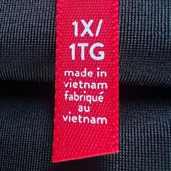 SPANX Tummy Control Lapis Night Blue Velvet Career Casual Leggings Pants SZ 1X - Picture 7 of 15